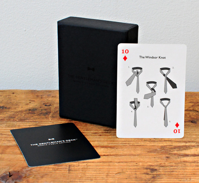 Gentleman's Deck Playing Cards