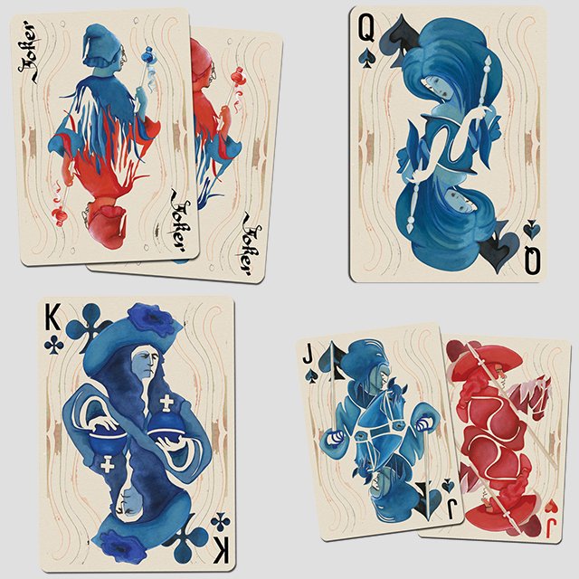 Bohemia Playing Cards by Uusi