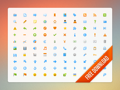 Microscopic icon set by Wessley Roche