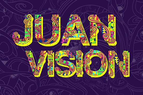 Juan Vision Typography by Seekthegeekk