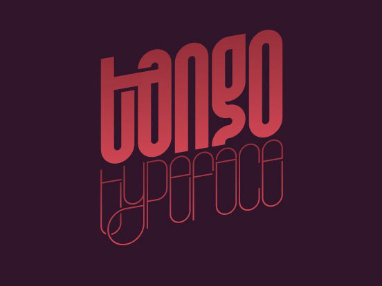 Tango Typeface by Titusprod