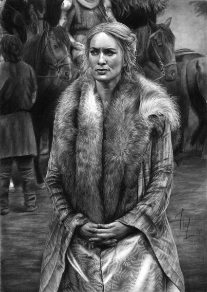 Game of Thrones - realistic pencil drawing by Thubakabra