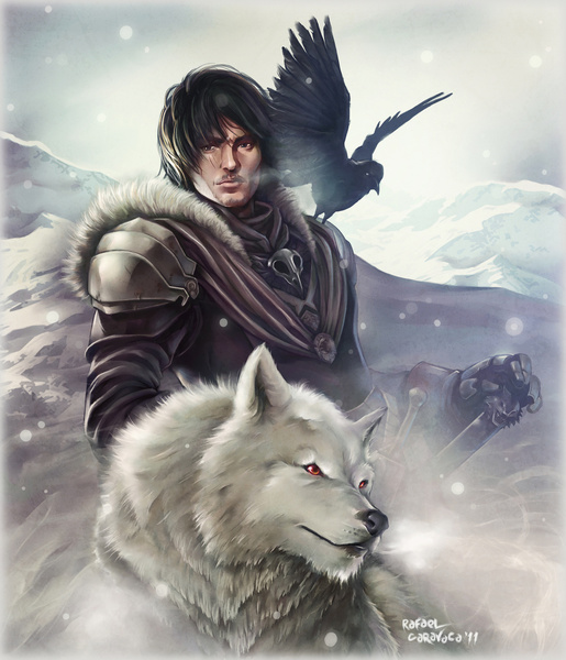 Jon Snow by Dr-Salvador