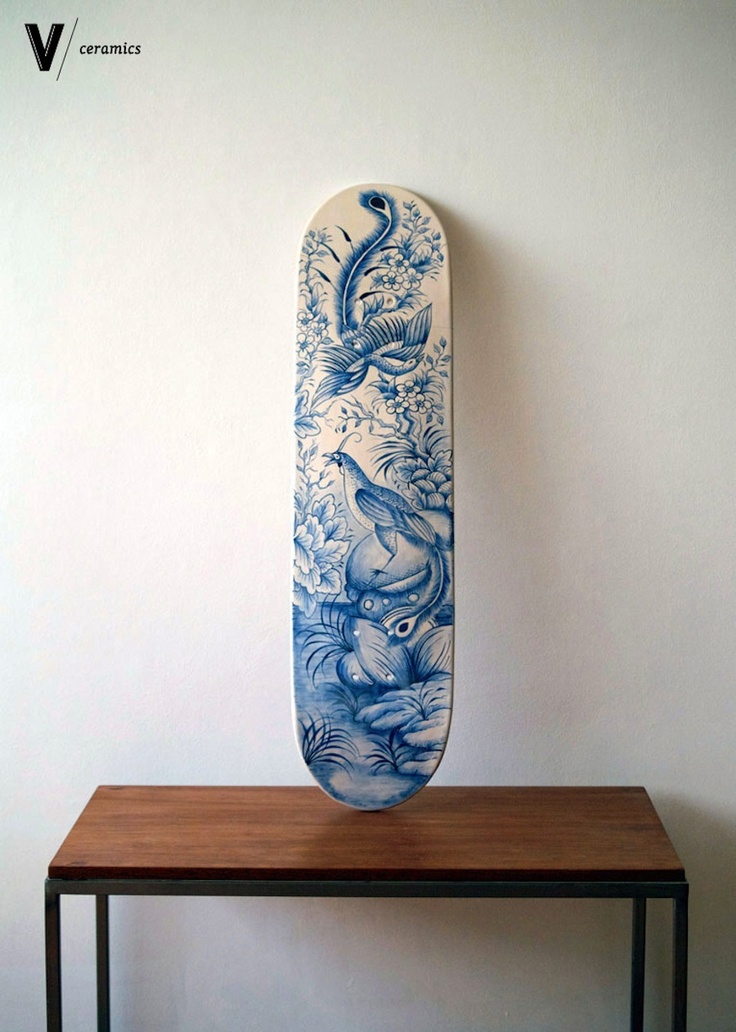 Vallison – Ceramic skateboard