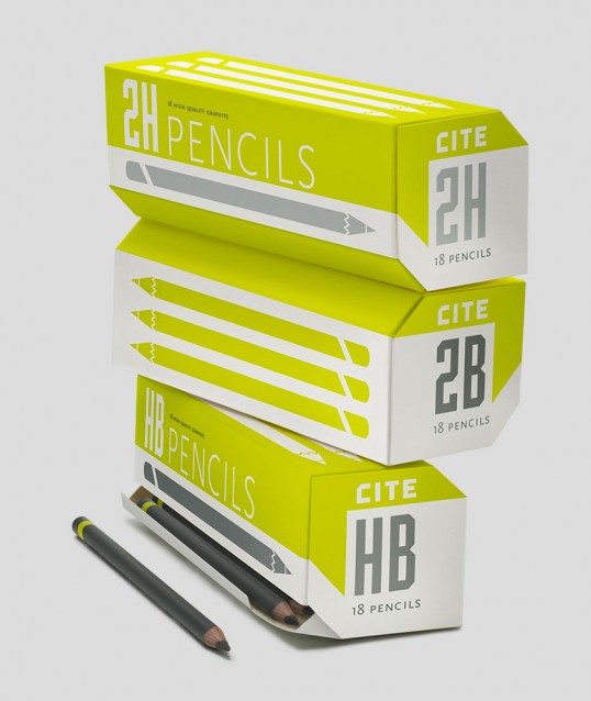 Pencil packaging by Cite