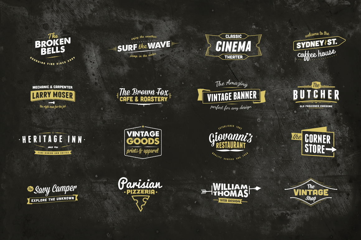 16 Wordmark Logos by Scott Byrne
