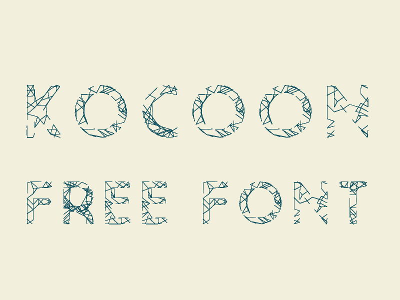 Kocoon Light Free Font by GiVe