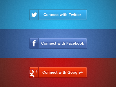 Social buttons Fireworks freebie by Gauthier Eloy