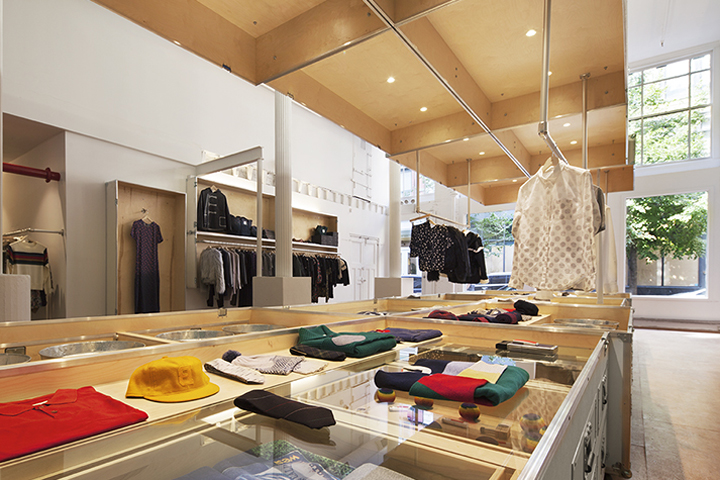 band of outsiders store by lot ek new york city e28093 us 30 Eye Popping Retail Store Layouts