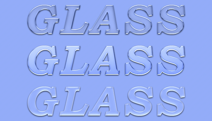 glass text effects 750+ Free Photoshop Layer Styles